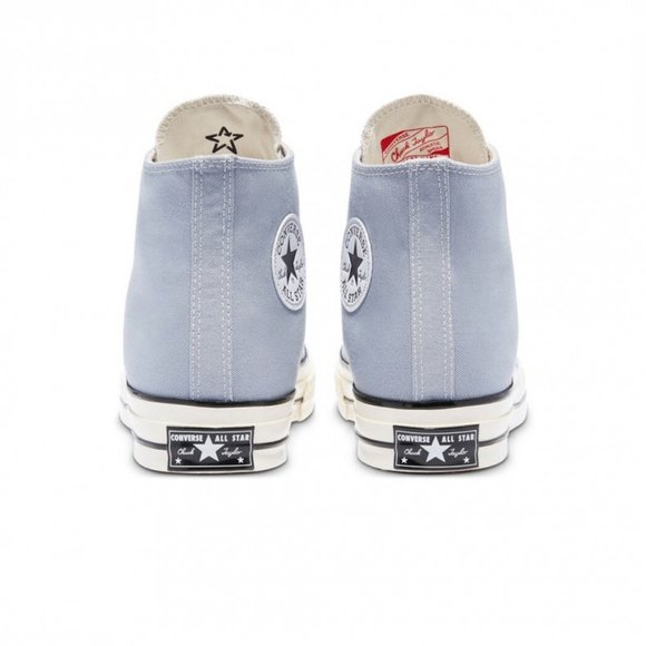 Converse Men's Chuck 70 Hi Vintage Canvas 170552C Wolf Grey/Black/Egret NWB - Picture 4 of 6